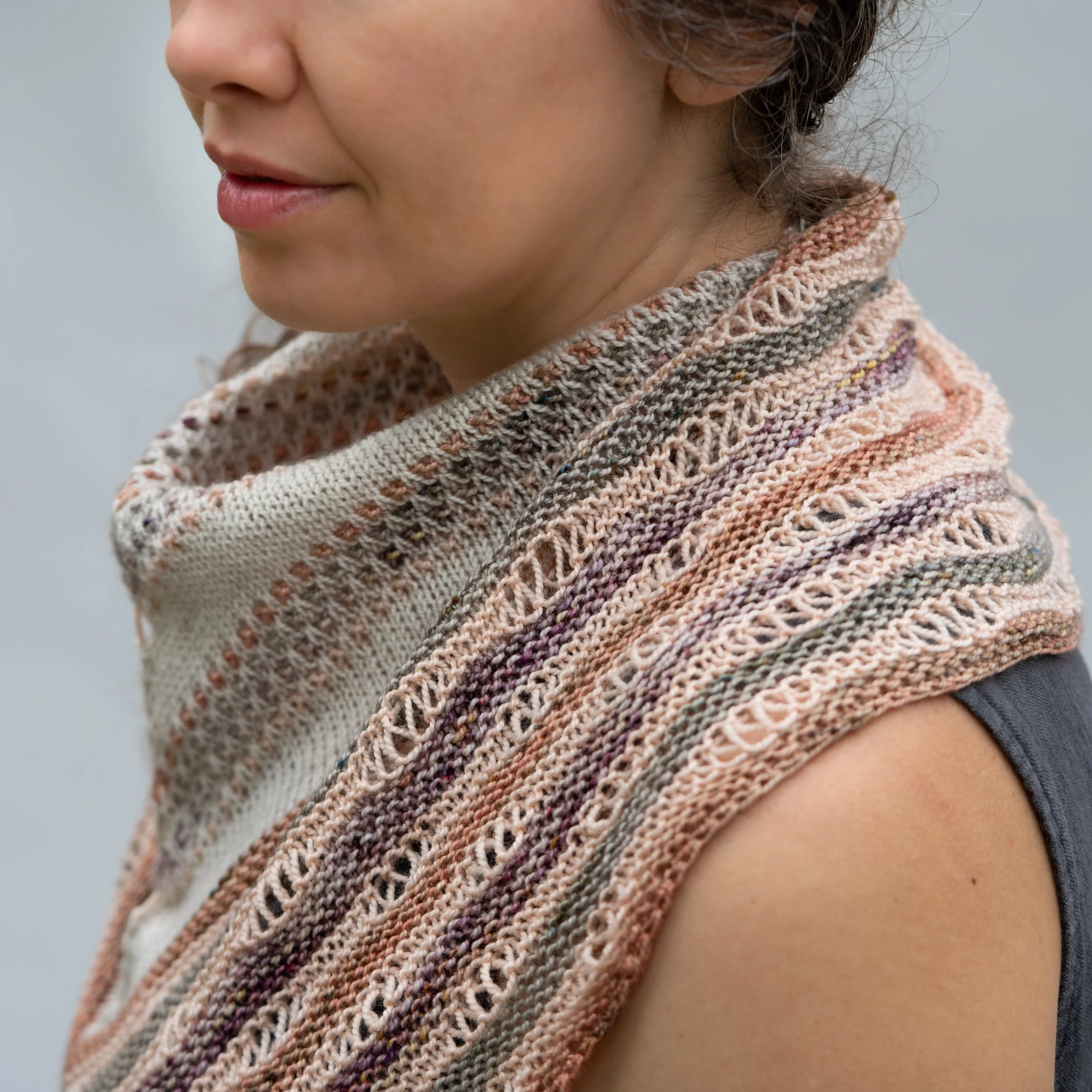 In the Waves cowl — Tellybean Knits